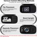 XANAD Hard Case for Sony a6400 a6700 a6000 a6100/Sony ZV-E10 ZV1 ZV1F ZV-E10 II/Sony RX100 VII Mirrorless Digital Camera, with Shoulder Strap,Black