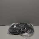 Electrician Tool Pouch Bag, Zippered HVAC Tool Organizer with Ergonomic Handle and Shoulder Strap for Maintenance Repair Technicians, Black