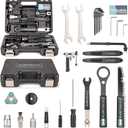 Bike Tool Kit with Storage Case - 22 PCS Bicycle Repair Tool Set Portable Tools Box - Bike Maintenance Tools for Road Bikes and Mountain Bikes