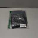 LILLUSORY Womens Leather Mini Fall Skirt with Slit (Black)