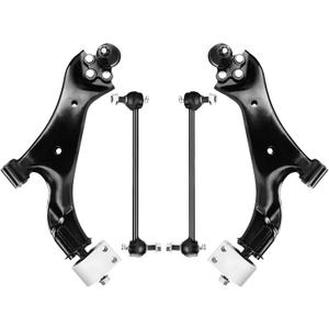 Front Driver & Passenger Side Lower Control Arms Suspension Kit Fit for Chevy Equinox, Fit for GMC Terrain 2010 2011 2012 2013 2014 2015 2016 2017-4pc Set