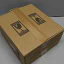 KOMUEE 4 Piece Glass Measuring Cups Set, 5 Oz, 1-Cup, 2-Cup, 4-Cup Liquid Measuring Cups with Lids for Kitchen, Freezer and Microwave Safe