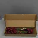 Letjolt Ranunculus Artificial Flower 18 Pcs Red Silk Ranunculus Wedding Bouquet Engagement Centerpieces Arrangements Bridal Shower Decorations Home Decor, Dark Red