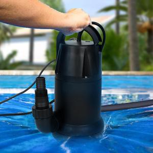 3/4 HP Sump Pump Submersible, 4450 GPH Utility Pump for Clean/Dirty Water Removal, Transfer Water Pump for Swimming Pool Garden Pond Basement, Drain Pump for Draining flooded house backup