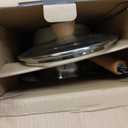 ROCKURWOK Ceramic Nonstick Sauce Pan with Lid, 2 Quart Cooking Pot, Small Saucepan with Steamer, PTFE & PFAS-Free, Wooden Handle for Cool Touch, Universal Base(Gas, Electric & Induction), White