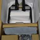 Veise VE017-B Fingerprint Smart Lock for Front Door, App Control, 8-in-1 Keyless Entry Deadbolt with 2 Zinc Alloy Lever Handles Set, Emergency Power Port, Auto Lock, Electronic Keypad, Black