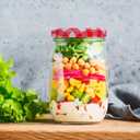 Veemoon 40pcs Regular Mouth Mason Jar Iron Lids Jam Canning Sealing Lids Red White Checked Canning Screw Caps for Sauce and Food Jelly Storage Bottle (2.48/2.28 Inch)