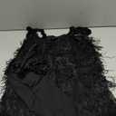 fun shack Womens Flapper Costume Black Dress Decades 20s Costumes For Women XL