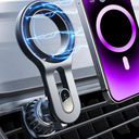 LISEN Magnetic Wireless Car Charger Stand (Black/1pack)