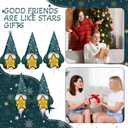 8 Sets Friend Plush Gnomes Gifts Hanging Friend Gnomes Ornaments Friends are Like Stars Themed Friends Appreciate Gifts with Greeting Card for BFF Bestie Sisterhood