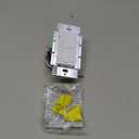 Lutron Caseta Original Smart Light Switch (Lutron Smart Hub Required), for Home, LED Lights, and Fans, 6 Amp, Single-Pole/3-Way, Neutral Required, PD-6ANS-WH, White (1 Pack)