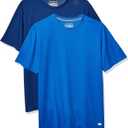 Amazon Essentials Men's Moisture Wicking Breathable Active Performance Tech Gym T-Shirts, Pack of 2, 
3X-Large Big