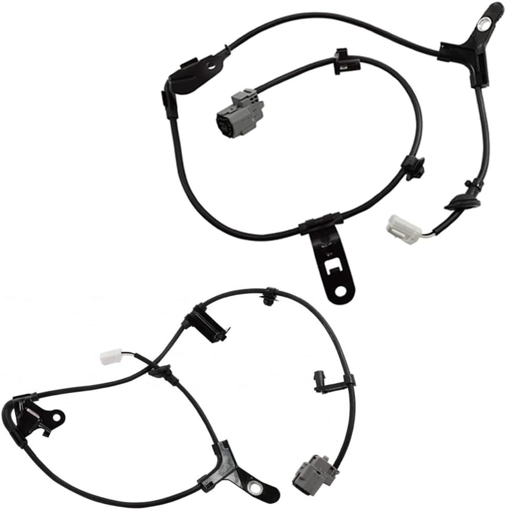 2pc ABS Wheel Speed Sensor Rear Left and Right Compatible with 2009-2019 Toyota Corolla, 2011-2012 Toyota Matrix - 8951602141, 8951602131