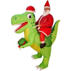 LUVSHINE Santa Costume Adult Funny Inflatable Christmas Costume for Chrismast Party (Santa-Adult)