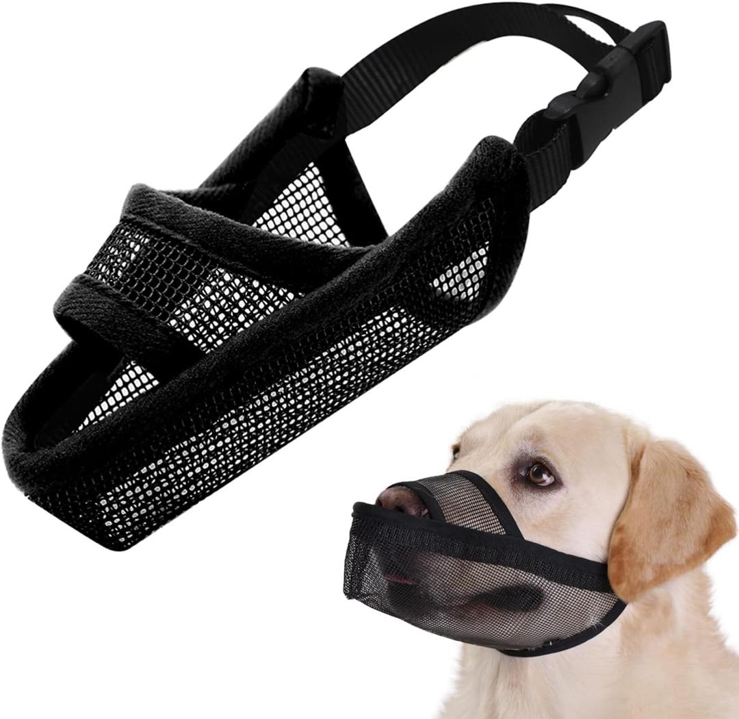 Crazy Felix Nylon Dog Muzzle for Small Medium Large Dogs Dachshund Beagle Poodle Labrador, Air Mesh Breathable and Drinkable Pet Mouth Guard for Anti-Biting Chewing Scavenging (Black,XS) Crazy Felix Nylon Dog Muzzle for Small Medium Large Dogs Dachshund Beagle Poodle Labrador, Air Mesh Breathable and Drinkable Pet Mouth Guard for Anti-Biting Chewing Scavenging (Black,XS)