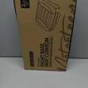 Motor Trend Seat Covers for Cars Trucks SUV, Faux Leather Beige Padded Seat Covers with Storage Pockets, Premium Interior Car Seat Cover, 2 x Front Seat Covers