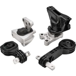 4PCS Engine Motor Transmission Mount Set Compatible with Honda Civic 1.8L 2006-2011 Auto Transmission Motor Mount Replace A4534 A4543 A4530 A4546