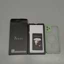 TOCOL Magnetic for iPhone 11 Case, Upgraded Full Camera Protection, Compatible with Magsafe, Military Grade Protection, Bumper for iPhone 11 6.1 Inch, (Light Green)