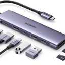 UGREEN Revodok 1071 USB C Hub for Laptop 7 in 1 Dock 4K HDMI, 100W PD Charging, USB-C & 2 USB-A 5Gbps Data Ports, SD/TF Card Reader for MacBook Pro/Air, iPad Pro, XPS, Thinkpad