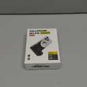 Magnetic Selfie Ring Light, Snap Grip with Detachable Bluetooth Remote Control for iPhone, Rechargeable LED Fill Light, Smartphone Camera Handle, Photo Shooting Acccessories Compatible with Magsafe (Black)