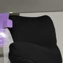 Cushion Lab Patented Pressure Relief Seat Cushion for Long Sitting Hours on Office & Home Chair - Extra-Dense Memory Foam for Soft Support. Car Pad for Hip, Tailbone, Coccyx, Sciatica - Black