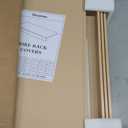 Wire Shelf Covers, 24"W x 12"D PVC Wire Rack Cover for Wire Shelving (5Pcs)