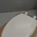 Mayfair Cassel Slow Close Toilet Seat, Easy Clean, Non Slip Premium Wood Seat, Easy Install, Made in USA, Elongated, Biscuit