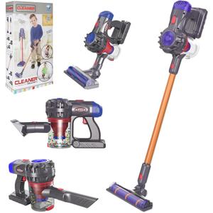 Kids Cleaning Toy Set  4-in-1 Kids Vacuum That Really Works, Cordless Vacuum Interactive & Officially Licensed Toy Joyanksd Vacuum for Children Aged 3+ Realistic Role-Play Fun