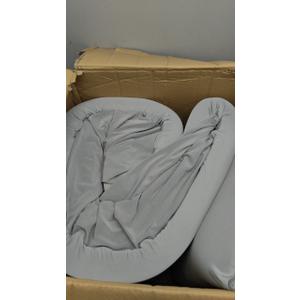 Japanese Floor Mattress, 3.5" Thicken Futon Mattress Tatami Mat, High Density Foam Support for Adult Kids Sleep, Portable Futon Sofa Bed for Camping, Pet Mat, Twin 80"x 39"（Silver Gray）