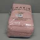 Chakir Turkish Linens, 100% Cotton Premium Quality Turkish Bath Sheets (35''x70'' Large Bath Sheet Towels - Pink) 2 pcs