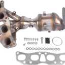 Manifold Catalytic Converter Replacement for Nissan Rogue 2008-2013 Rogue Select 2014-2015 2.5L L4 674-143