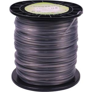 105 Trimmer Line Square .105 Weed Eater String with High Strength Inner Core 5 LB Commercial Weed Wacker String .105-inch Trimmer Line Spool 1038 Ft Fits Most of Trimmer Mower