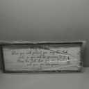 ZZJJHYWGQ Christian Wall Decor Numbers 6:24-26 Bible Verse Catholic Sign 32"×12" for Living Room Religious Scripture Art Christ Jesus Family Large Wooden Framed Home Hanging (Black)