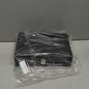 SONGMICS Watch Box, 12-Slot Watch Case Organizer with Large Glass Lid, Removable Pillows, Gift for Loved Ones, Black Synthetic Leather, Black Lining UJWB012B01