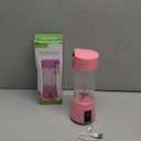 Cordless Portable Personal Size Blender - Mini Blender Make Smoothies, 380Ml BPA Free Travel Cup, Powerful Blending Suit in Office/Home/Gym