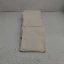 Lifewit Large Canvas Cotton Comforter Storage Bags with Zipper 6 Pack, 90L Breathable Foldable Clothing Containers, Linen Sweater Organizers Boxes for Clothes, Blankets, Pillows, Duvets, Bedding