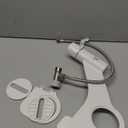 Ultra-Slim Bidet, Stainless Steel Inlet (White)