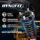 Dynofit 2 Inch Leveling Kit for 2007-2026 Tundra/Sequoia 2WD 4WD, 2" Front Lift Suspension Strut Spacers, Heavy Duty Aluminum Level Kit Compatible with Toyota Pickup/SUV Shock Absorbers
