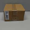 Elevated Ceramic Cat Bowl - Cat Food Bowl with Bamboo Stand - Raised Dog Dish for Puppies - Anti Vomiting, Stress Free - 13.5 oz / 400 ml - White (Small)