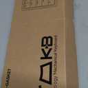 TMKB T68E 60% Wired Gaming Mechanical Keyboard, RGB Backlit Hot-Swappable Gasket Mount, Creamy Keyboard with Pre-Lubed Blueberry Switch, White