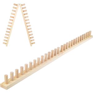 QWM Chunky Blankets Loom Knitting Looms Long Installation Free and Adjustable Foldable Portable Extra Loom Large 38,48,60, 72,84,96 Inch (48inch)