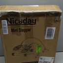 Niceday Steppers for Exercise, Stair Stepper with Resistance Bands, Mini Stepper with 300LBS Loading Capacity, Hydraulic Fitness Stepper with LCD Monitor