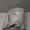 HOMEXCEL 5 Pack Large Microfiber Hair Towel Wrap for Women, Grey- 40 x 20 inches Super Soft, Fast Drying Turbans for Long, Thick, Curly Hair - Anti Frizz Wrap with Elastic Strap