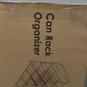 Can Rack Organizer, 3 Tier Stackable Can Storage Dispenser,for Food Storage, Kitchen or Pantry, Storage for 36 Cans, Black