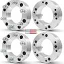 OCPTY 4PCS 5x5.5 to 6x5.5 Wheel Adapters 2 inch 14x1.5 Studs 108mm Hub Bore Forged Wheel Adapters 5 Lug fit for 1500 for 1500 Classic
