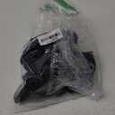 popvil High Waisted Bikini Sets for Women Two Piece Swimsuit Halter Top Bathing Suit (Large, Black)