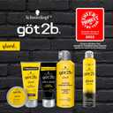 Got2B Glued Styling Spiking Hair Gel 2 - 6 oz tubes Travel 1.25 oz tube