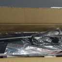 Fellowes Laminator Venus 2 125, Rapid 30-60 Second Warm-up Laminating Machine, with Laminating Pouches Kit (5734801), Black, Silver, 5.1" x 21.3" x 8.2"