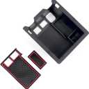 HIGH FLYING Car Center Armrest Console Glove Storage Box Tray Organizer for Mazda CX-5 2017-2021 2022 2023 2024 2025