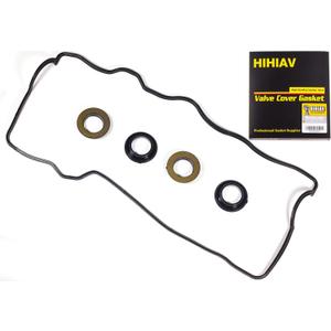 VS50304R-1 for TOYOTA CAMRY 2.0 2.2 Valve Cover Gasket CELICA MR2 Engine Valve Cover Gasket 2.0L 2.2L1987 1988 1989 1990 1991 1992 1993 1994 1995 1996 1997 1998 1999 2000 2001 VS50304R1 VC2005 VS50059 (Toyota 2.0L 2.2L 1987-2000)